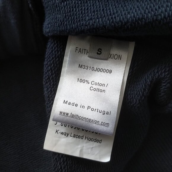 BNWT SS18 FAITH CONNEXION x K-WAY LACED HOODIE XS & S - Picture 11 of 16